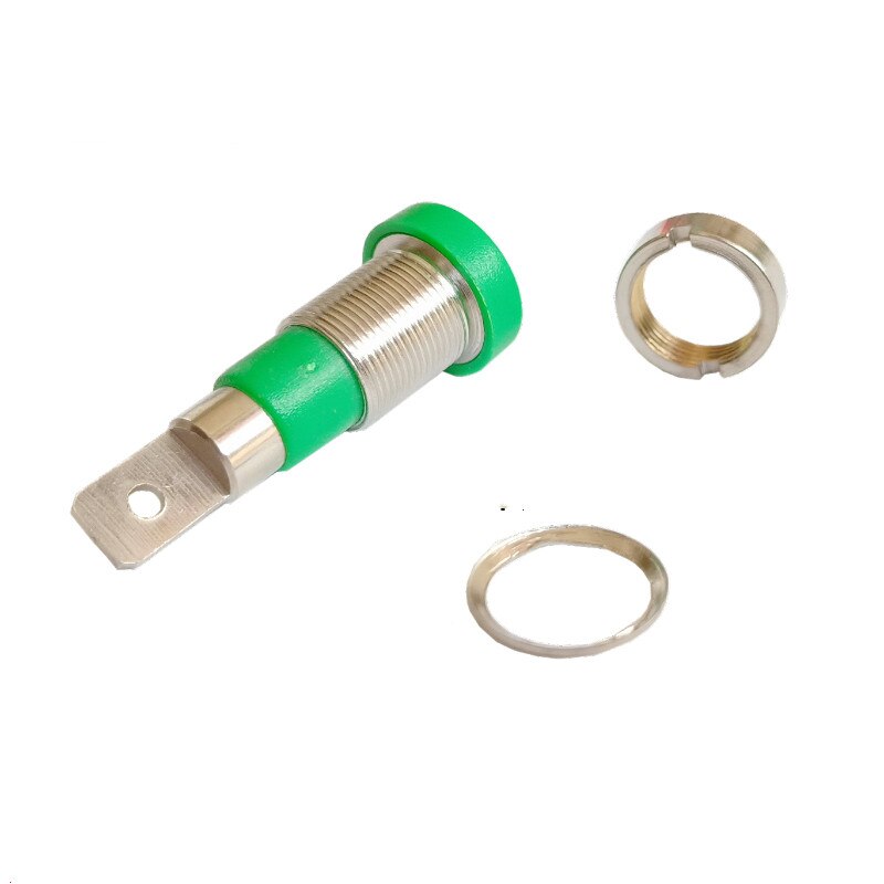 Connecteur banane femelle 2mm, 5 pièces, en laiton, pour montage sur panneau, pour fiche banane Non blindée