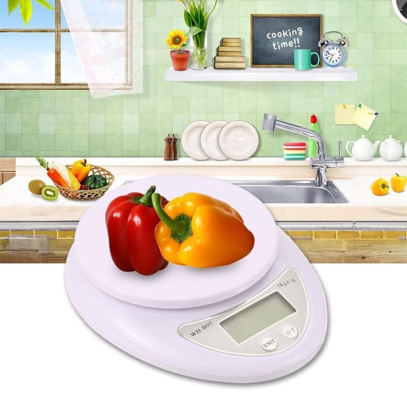 1pc multifunktionel køkkenbagevægt elektronisk mini digital madvægt køkken mad diæt postvægt vægtvægt balance