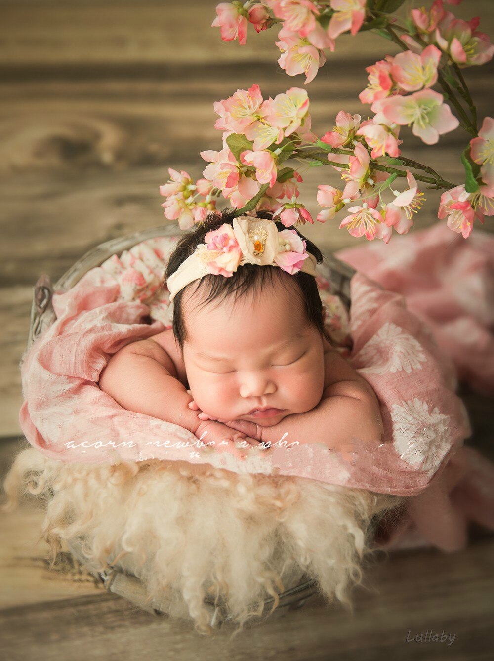 Baby Photography Props Wooden Posing Container Wooden Bucket Newborn Baby Shoot Accessories Studio Retro Posing Props