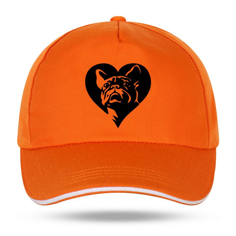 Neue Männer Frauen Kreative Französisch Bulldog Cartoon Tier Druck Baseball Caps für Hip Hop Baumwolle Klett Trucker Cap Knochen Dad hüte: 6