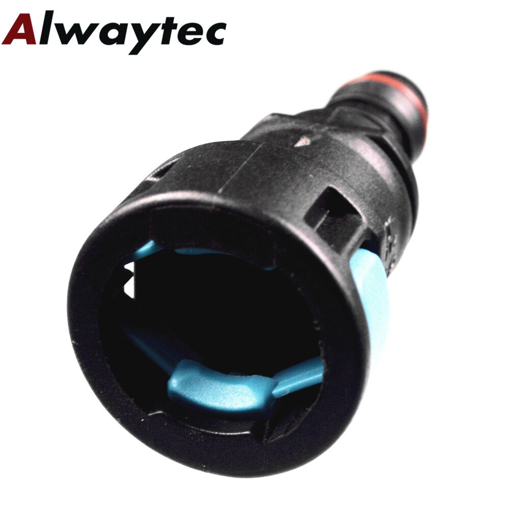 Large Hose Connector,11.8mm ID8 Fuel Line Fitting Connector,SAE12 Elbow Plastic Connector