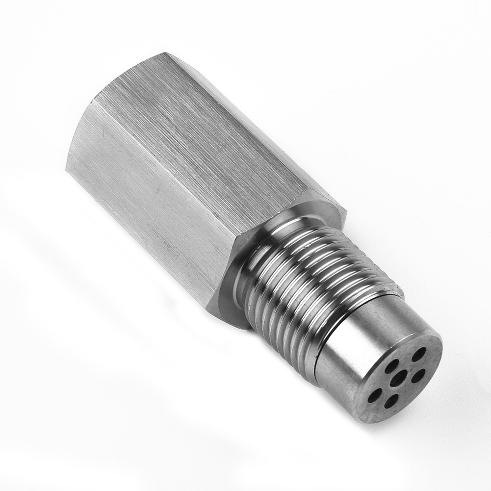 O2 Sensor CEL Eliminator Adapter Spacer Catalytic Converter Built-in M18X1.5 Catalytic Converter Mini Catalytic Converter