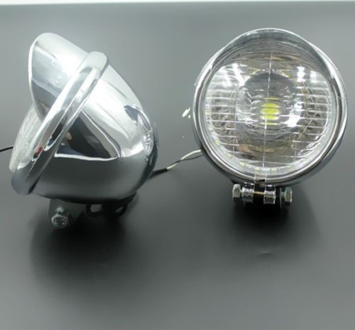5 "Led Rijden Angel Eye Spot Mistlamp Motorcycle Voor Harley Softail Dyna Electra Glide Fatboy Bobber Touring Chopper custom