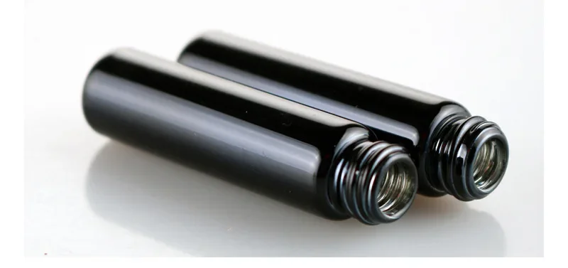1 szt. Szklana metalowa dysza rozpylać robić perfum rozpylacz butelka ze sprayem przenośny pojemnik na kosmetyczka podróżna butelka na perfumy: czarny