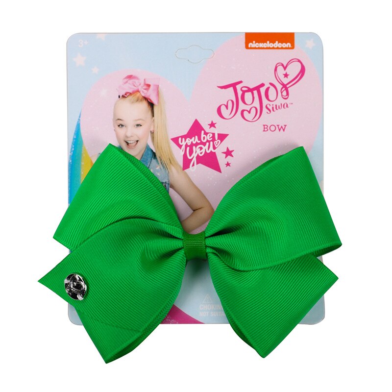 35 couleurs 5 pouces arcs pince à cheveux chapeaux cheveux arc pour bébé enfants filles à la main ruban nœud papillon cheveux accessoires: Vert armée