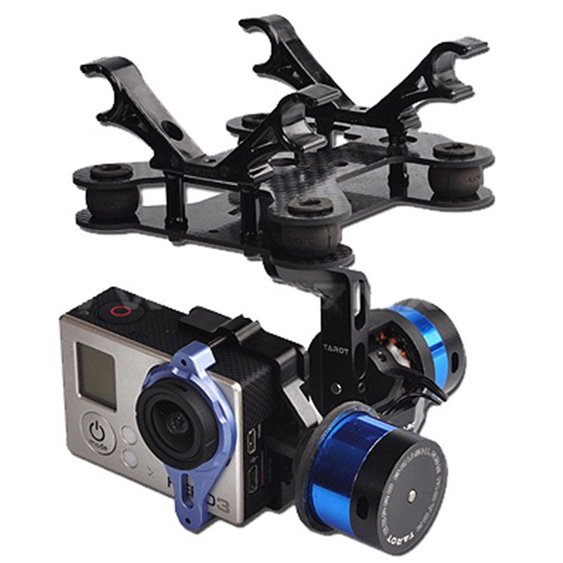 Tarot T-2D Brushless Gimbal Gopro 3 Aerial Photography TL68A08 Camera 50% OFF