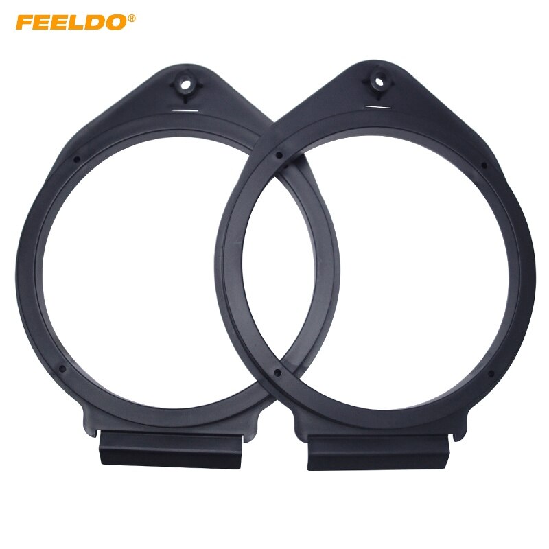 FEELDO-espaciador de altavoz para Buick Excelle/GT/XT/Regal/Lacrosse /Chevrolet/Aveo/Cruze/Trax/Malibu, 1 par, 6,5 pulgadas