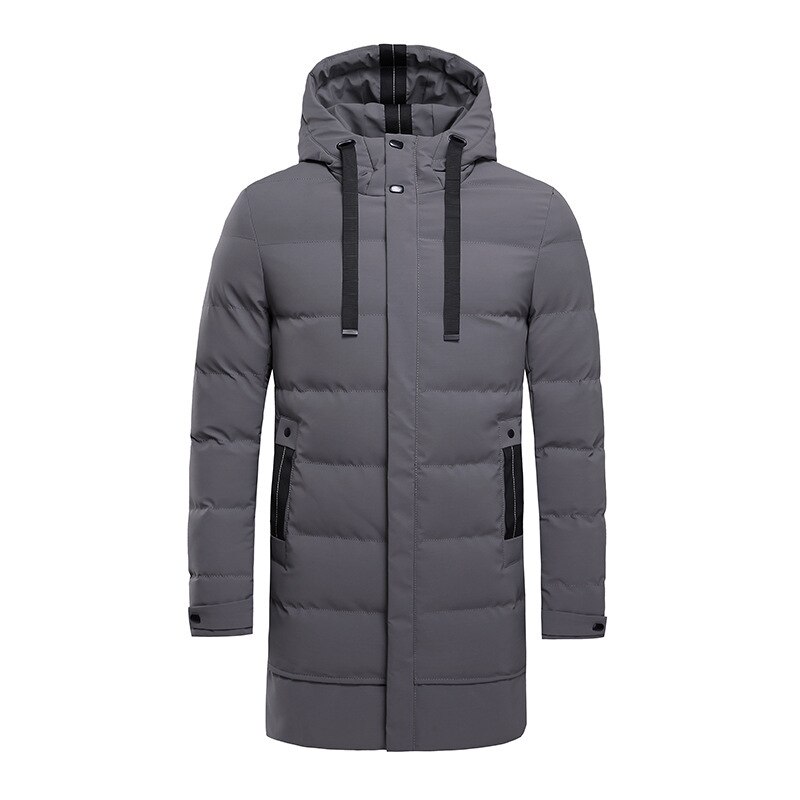 Blouson Hiver Homme con capucha larga de