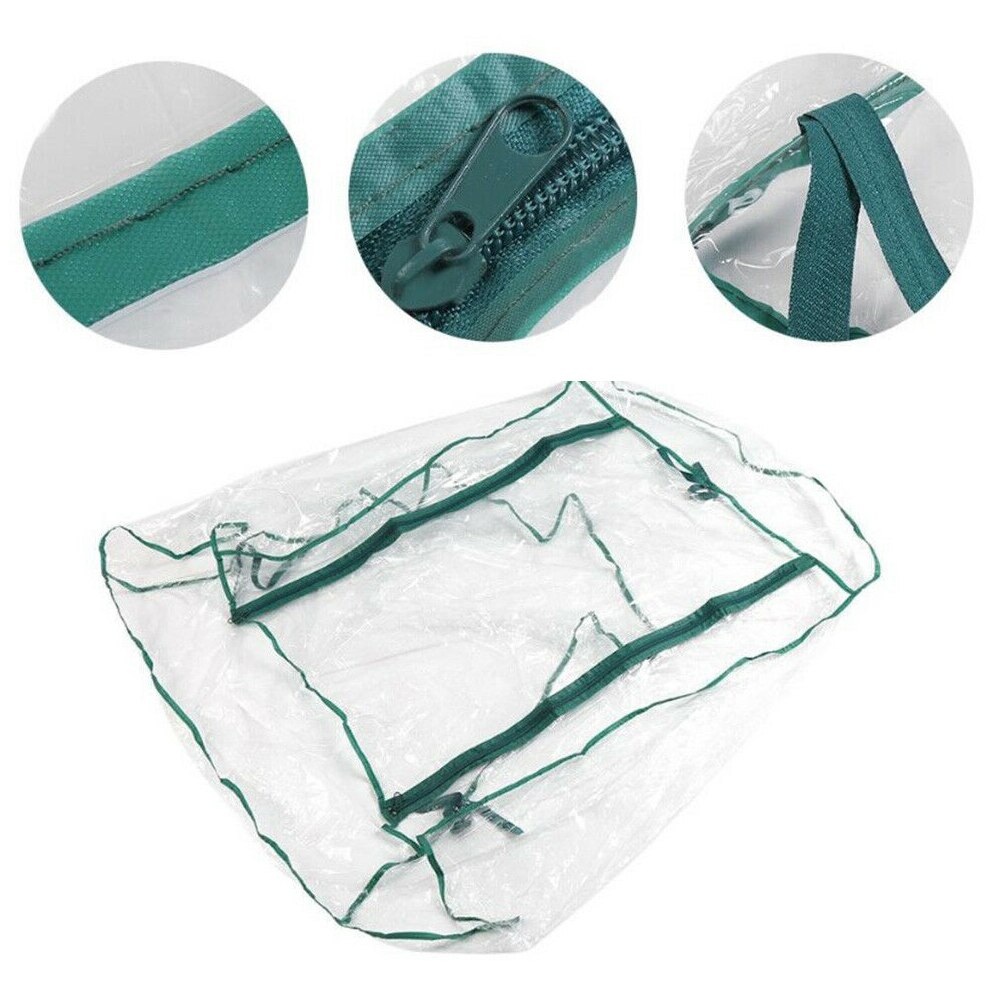 Vedenpitävä anti-uv pvc lämmin kasvihuone muovi taitettava kirkas kansi kukka bonsai kasvi suojaava teltta puutarhatarvikkeet
