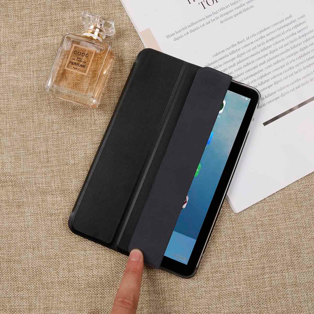 Étui à rabat pour tablette samsung Galaxy Tab A 9.7 "SM-T550/T555 housse support Folio veille automatique/réveil coque de Protection intelligente