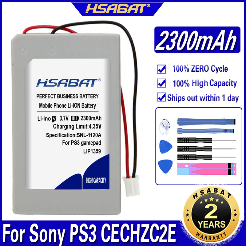 Hsabat LIP1359 2300Mah Top Batterij Voor Sony PS3 Controller Batterijen
