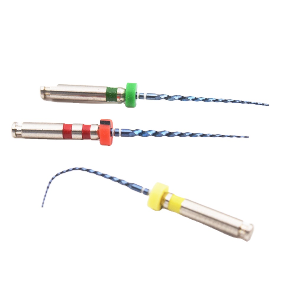 Zahnwurzelkanal Dateien 02 04 06 Kegel Nadeln Endodontie Dateien 25mm Nickel Titainium Zahnmedizin Instrument