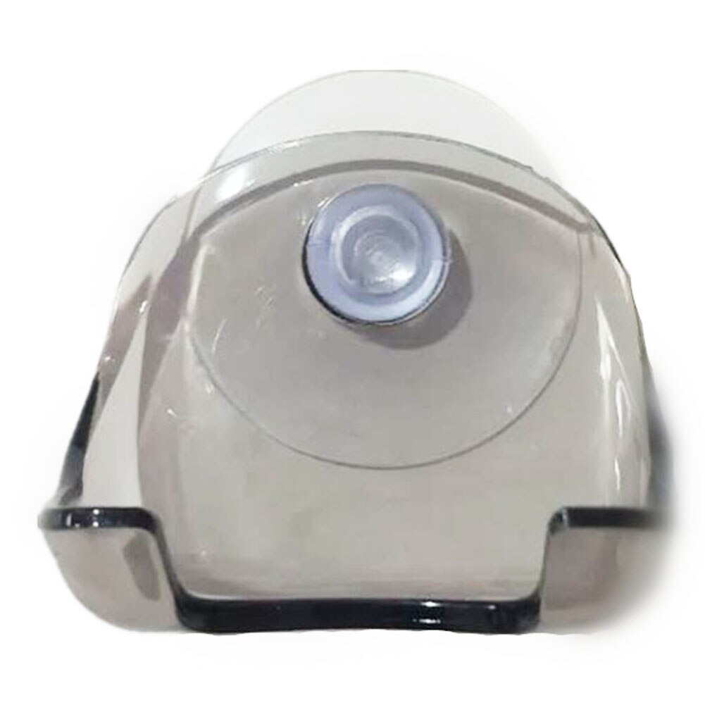 Super Suction Cup Lightweight Compact Razor Holder Home Space Saving Wall Clear Rack Bathroom Storage Shaver Stable Easy Attach