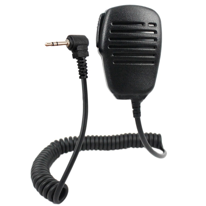 1 pino 2.5mm microfone alto-falante portátil para motorola md200 tlkr t5 t6 t80 t60 fr50 t6200 t6220 walkie talkie rádio: Default Title