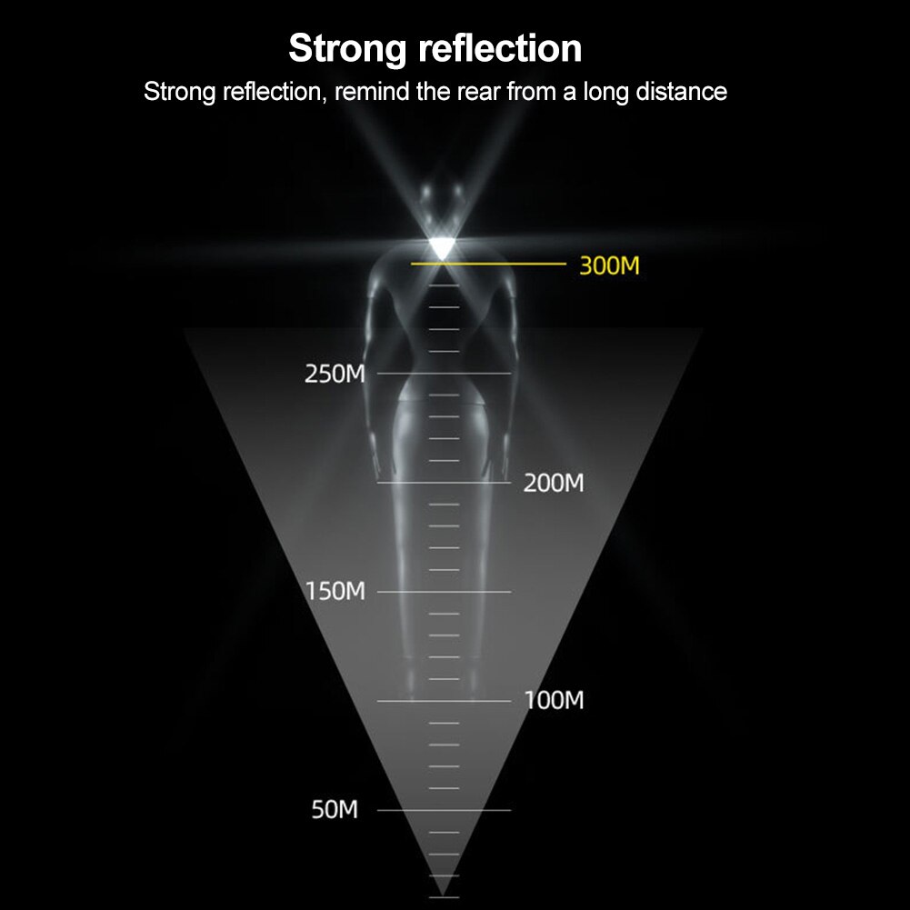 Pegatinas reflectantes de instalación magnética superbrillantes, de advertencia para motocicleta nocturna, tira de estilismo para ciclismo al aire libre