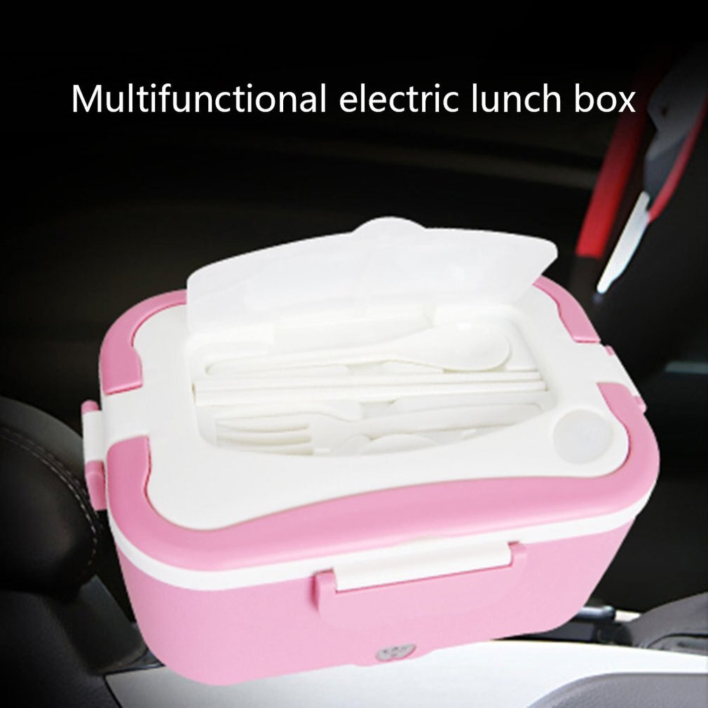 Heated Lunch Box Portable Electric Heating Food Storage Box Food Warmer Electric Lunch Box for Kitchen Tool