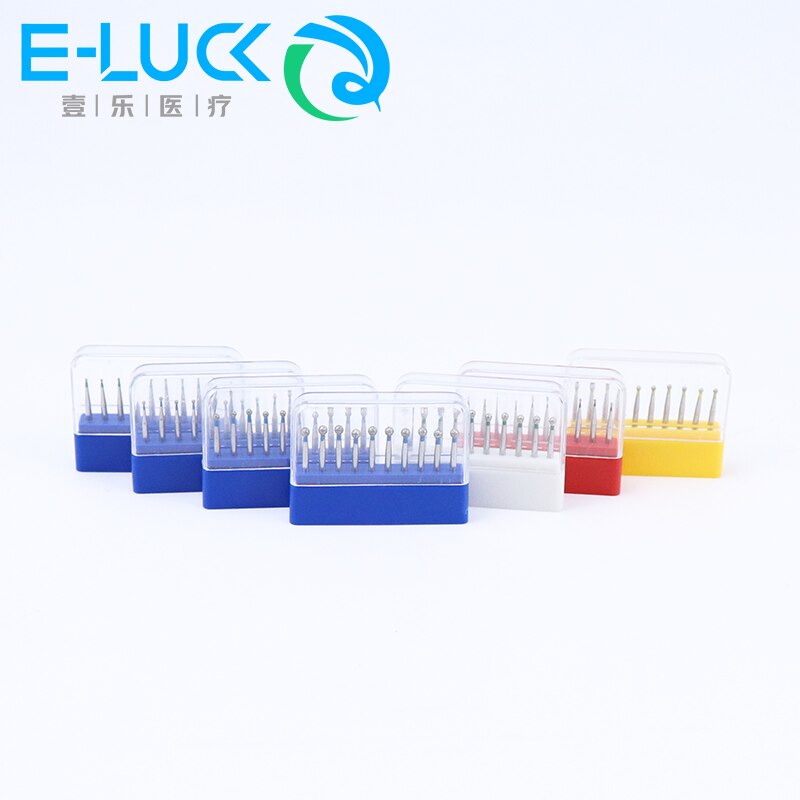 100pcs Polishing Drill Dental Diamond Burs BR 1.6mm Polisher Bur Accessories For Dentist Teeth Whitening