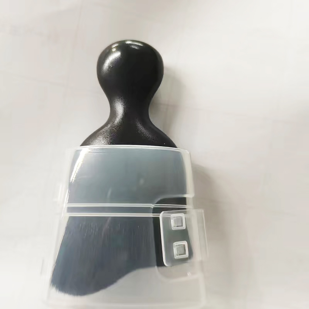 Auto-interieur schoonmaakgereedschap Kunstmatige autoborstel Spleet Afstoffen Detaillering Autoproducten Ontluchter Reiniging Zachte borstel met behuizing: green