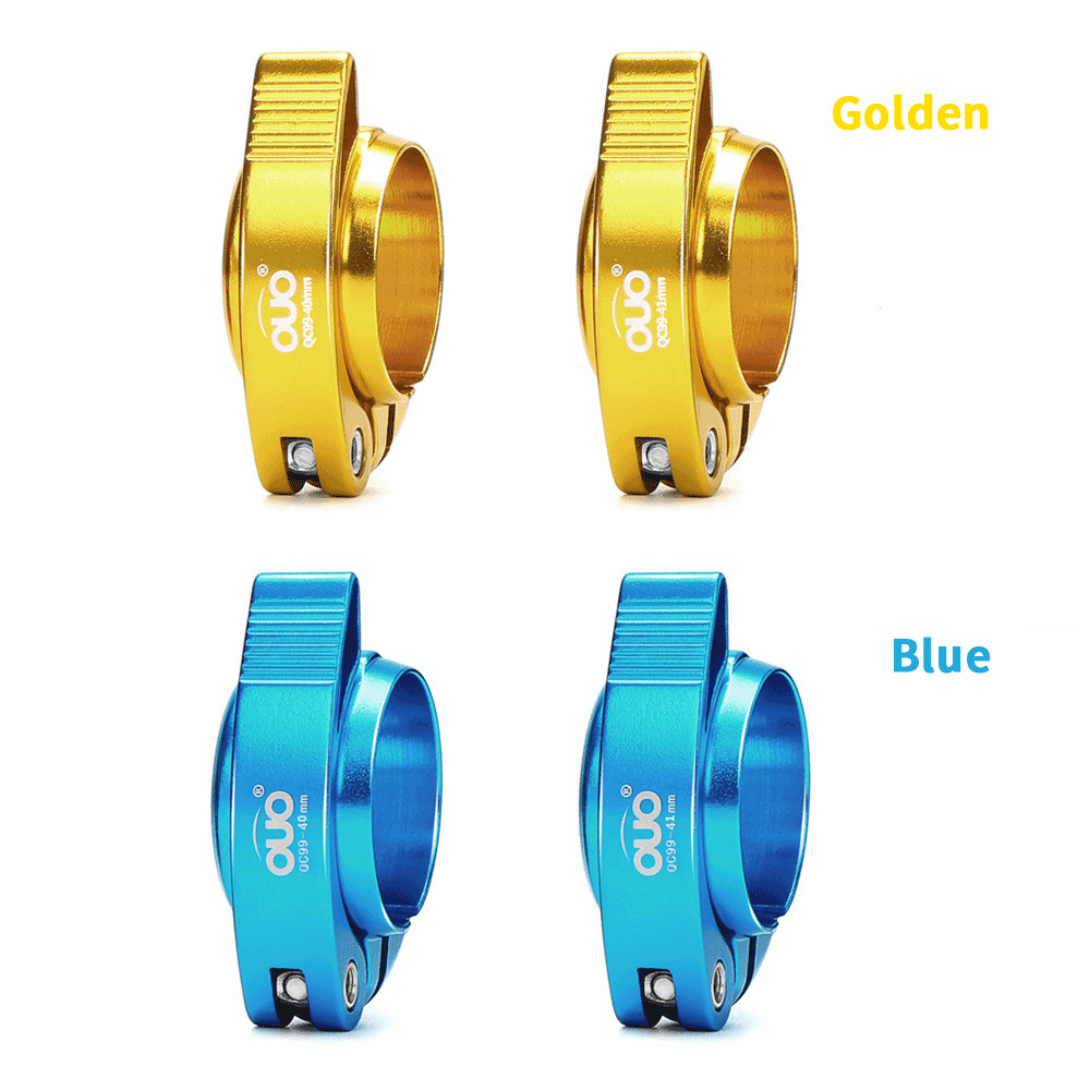 Folding Bicycle Seat Tube Clamp CNC Bicycle Seat Tube Clamp Suitable for Driving Folding Bicycle Seat Tube Clamp 40/41mm