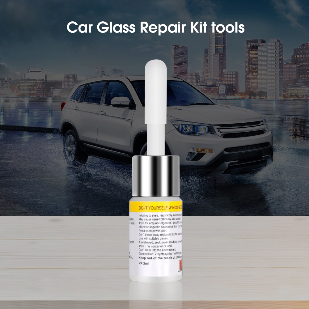 Car Windshield Repair Resin Kit Car Glass Nano Repair Liquid Scratch Remover DIY Window Repair Tool Crack Restore Resin