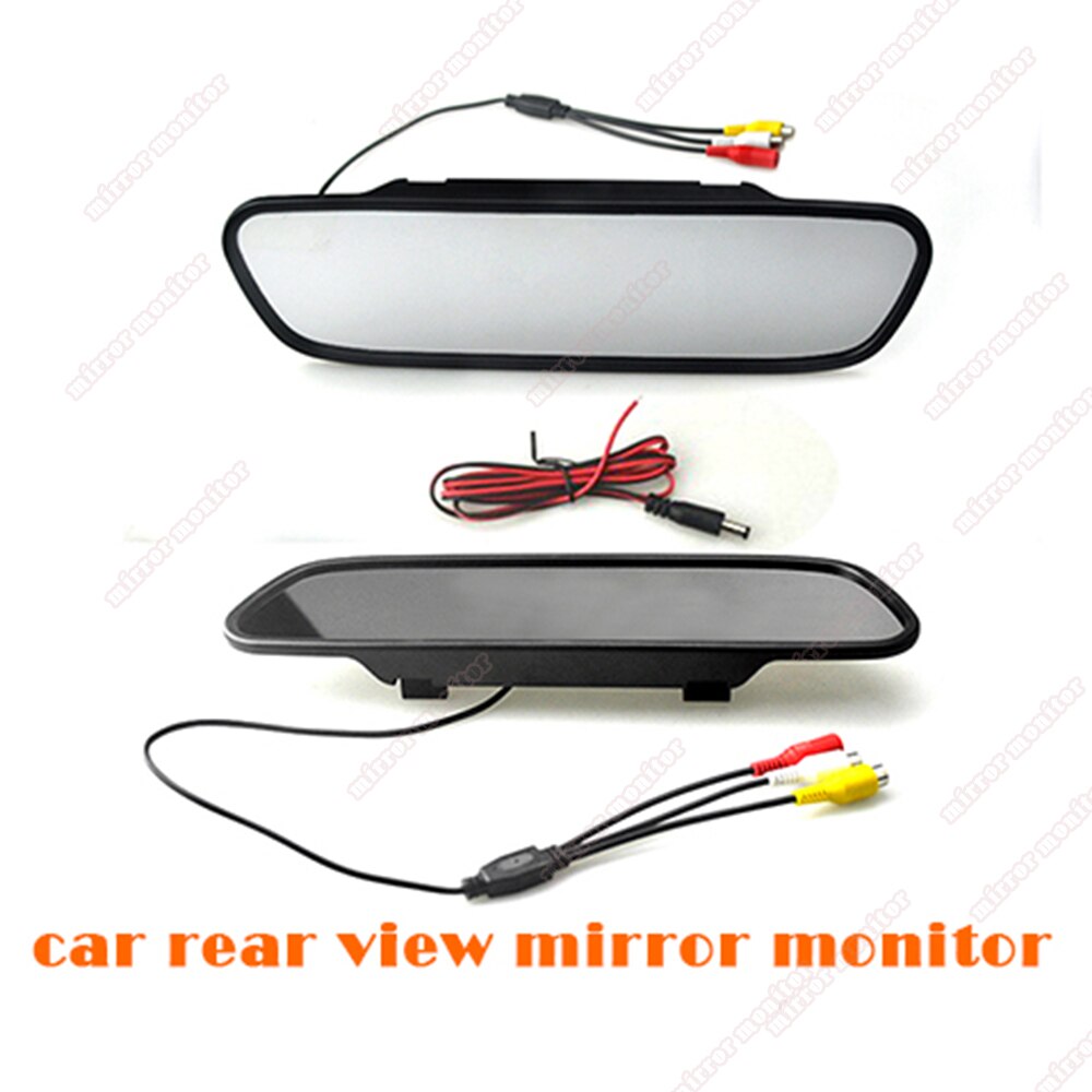High resolution 5 inch TFT LCD car parking sensor assistance monitors digital car monitor for rear view camera FOR