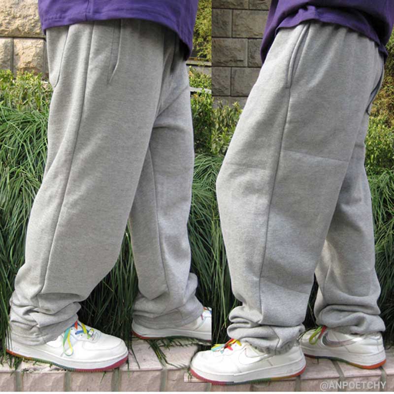 Danse Hip Hop pantalons de survêtement Harem hommes Joggers pantalon coton ample Baggy pantalons de survêtement Streetwear pantalon jambe large hommes vêtements