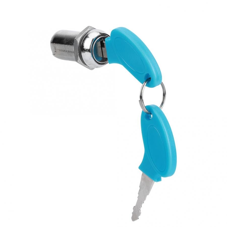 Electric Door Lock Electric Scooter Power Source Lock All Metal Electric Door Locking Lgnition Key Switch Lock E-bike Accessory