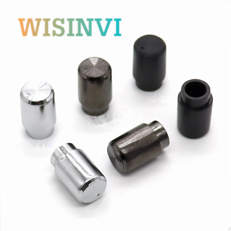 10 Stuks Plastic Bloem Schacht Knop Diameter 10Mm Hoogte 15Mm Encoderknop Tandwielvormig Binnengat 6Mm