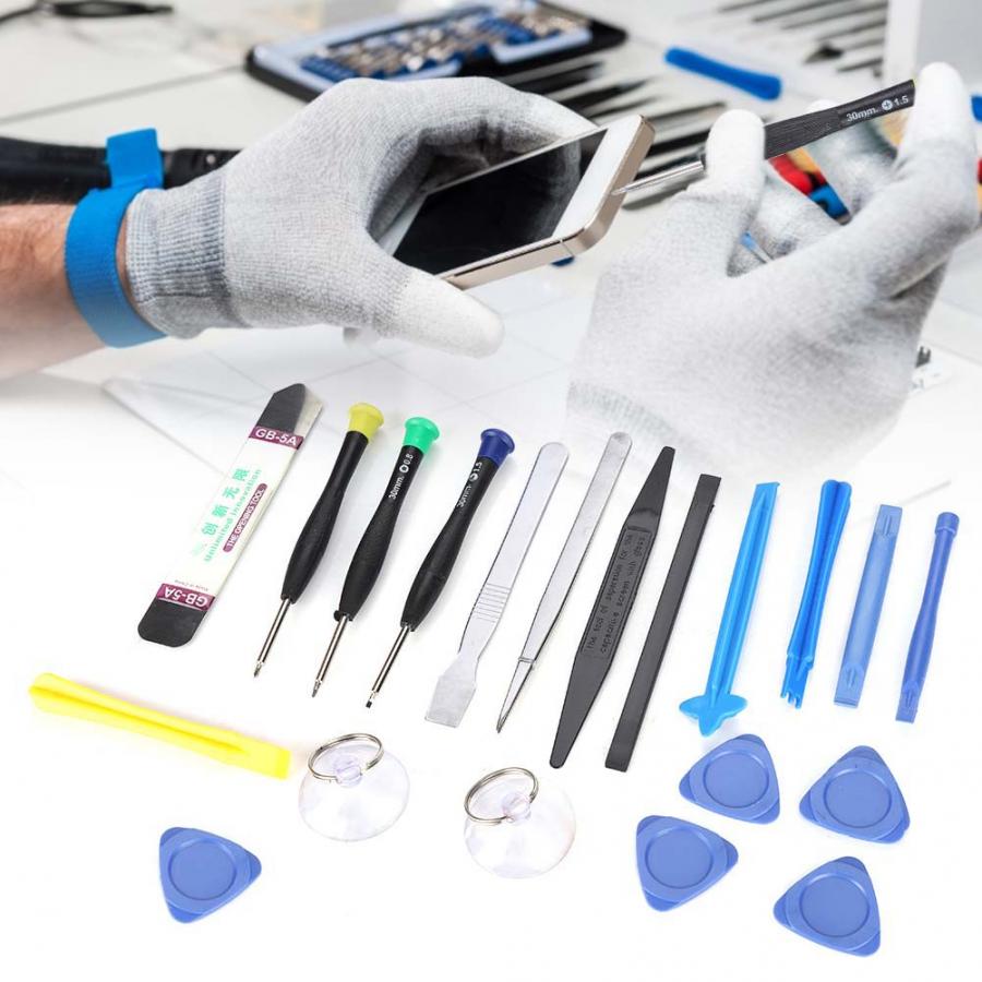 20 in 1 Mobile Phone Repair Tools Kit Screwdriver Set for Phone Tablet Universal On