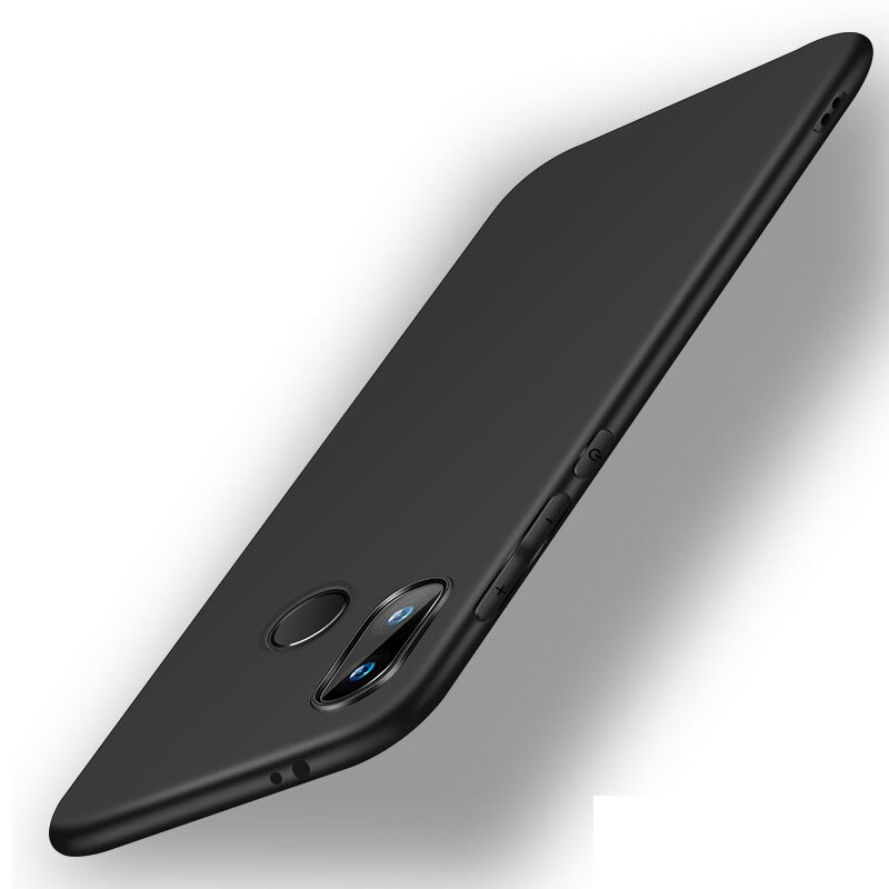 Para xiaomi mi a2 lite caso xiaomi 6x claro tpu e fosco caso macio xiaomi mia2 mi a2 lite capa traseira proteger a pele caso de silicone