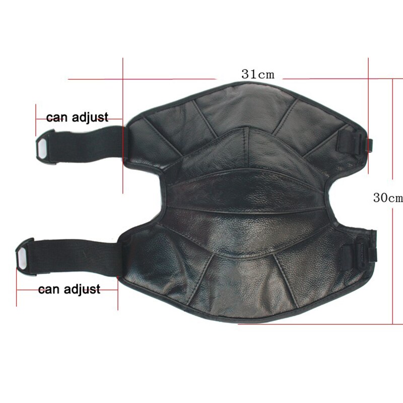 Motorfiets Verdikking Lederen Kniebeschermers Winter Warm Winddicht Rijden Knie Pads Voor Worstelen Strijd Schaatsen Skiën Skateboard