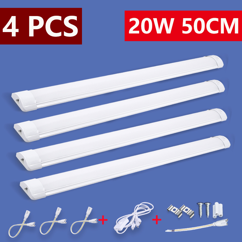 Luces Led para armario de cocina, iluminación Led para armario, 5W, 10W, 20W, lámpara de pared de tubo para habitación, armario, cocina, hogar, 220V