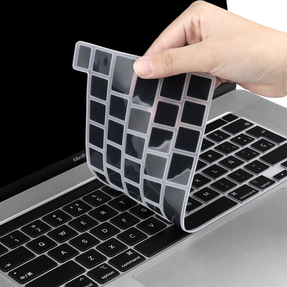 UNS Englisch EU Spanisch Arabisch Französisch Russische Tastatur Abdeckung Silikon Haut für Neue MacBook Pro 13 16 A2141 A2289 a2338 M1 UNS