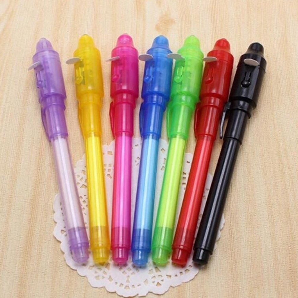 Stylo de contrefaçon de de sécurité d'encre invisible UV invisible de LED