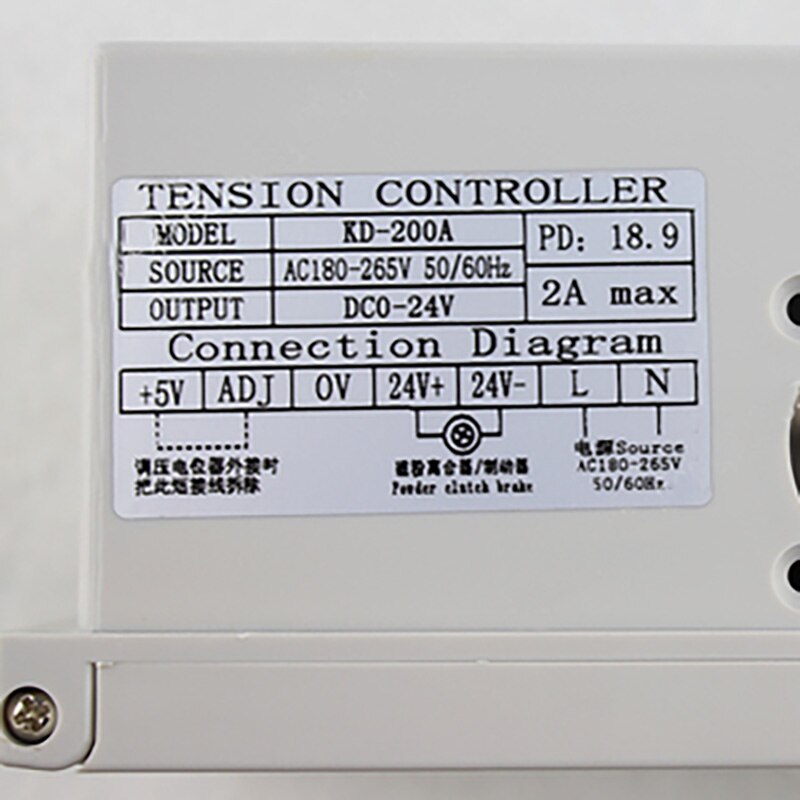 Magnetic Powder Tension Controller Tension Controller KD-200A
