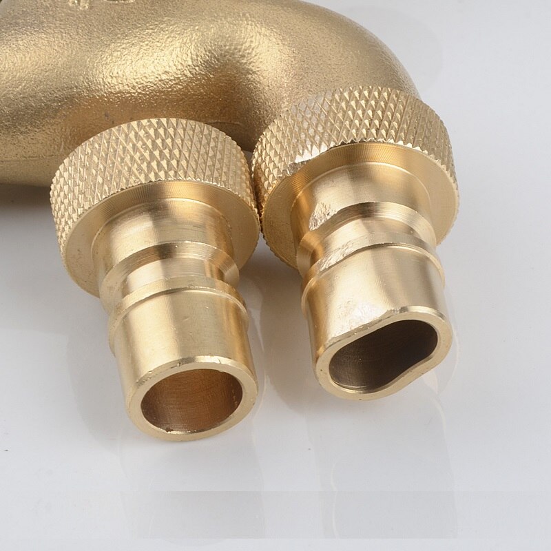 Wall Mount Brass Bibcock Washing Machine Tap Outdoor Garden Faucet With Lock Washing Machine Faucet car wash Faucet