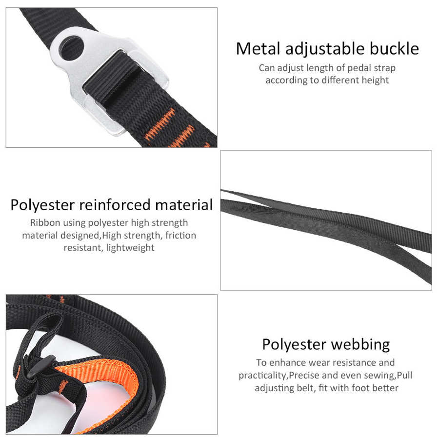Mountaineering Ascending Pedal Belt Adjustable Safe Rising Device Rock Climbing Pedal Belt Climbing Sling Ascenders