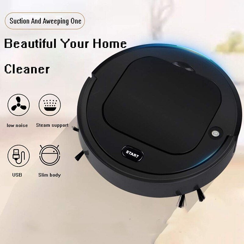 EAS4In1 Rechargeable Automatic Smart Robot, Vacuum Cleaner Sweeper
