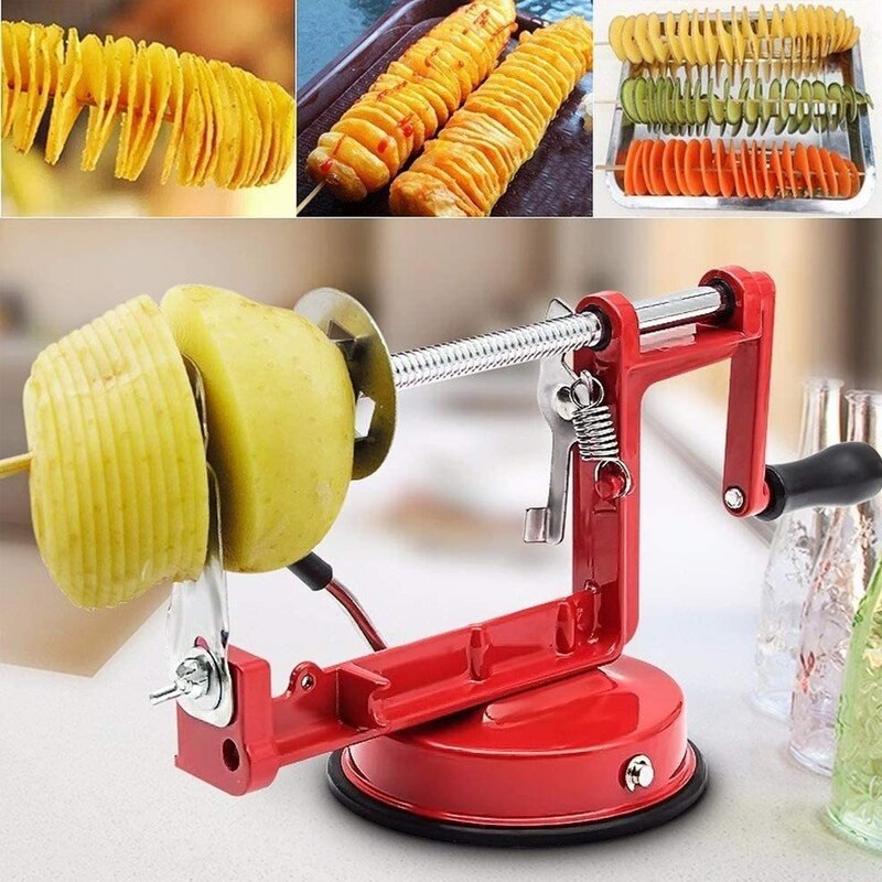 3 in 1 Apple Peeler Hand-cranked Stainless Fruit Peeler Slicing Machine Apple Fruit Machine Peeled Tool Kitchen Tools