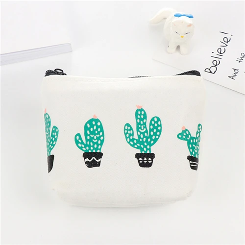 Vrouwen Canvas Portemonnee Card Key Mini Portemonnees Pouch Meisje Kids Kinderen Leuke Kleine Rits Portemonnee Kaarthouder Portemonnee bag Case