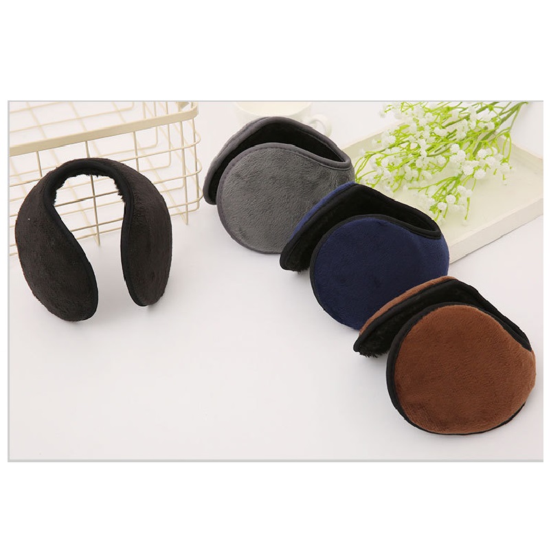 Winter Fleece Earmuff Outdoor Cycling Warmer Soft Ear Muffs Windproof Men Women Ear Protector