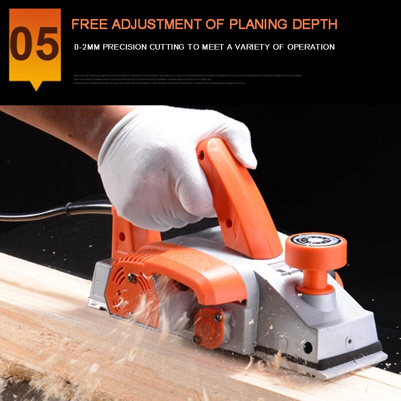Portable Electric Planer Woodworking Planer Household Multifunctional Electric Planer Press Planer Woodworking Tools Power Tools