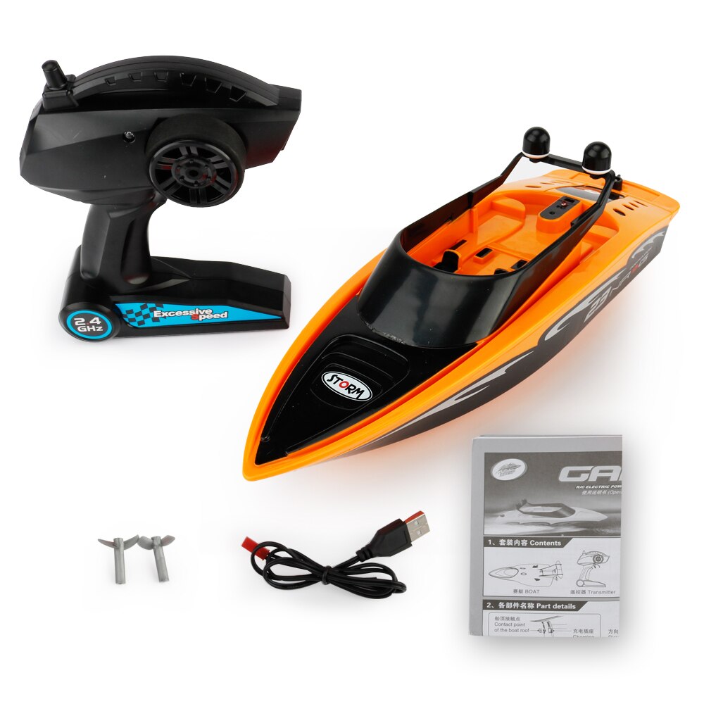Rc Boot 2.4Ghz 4 Kanaals High Speed Radio Remote Control Racing Elektrische Speelgoed Voor Childern Beste