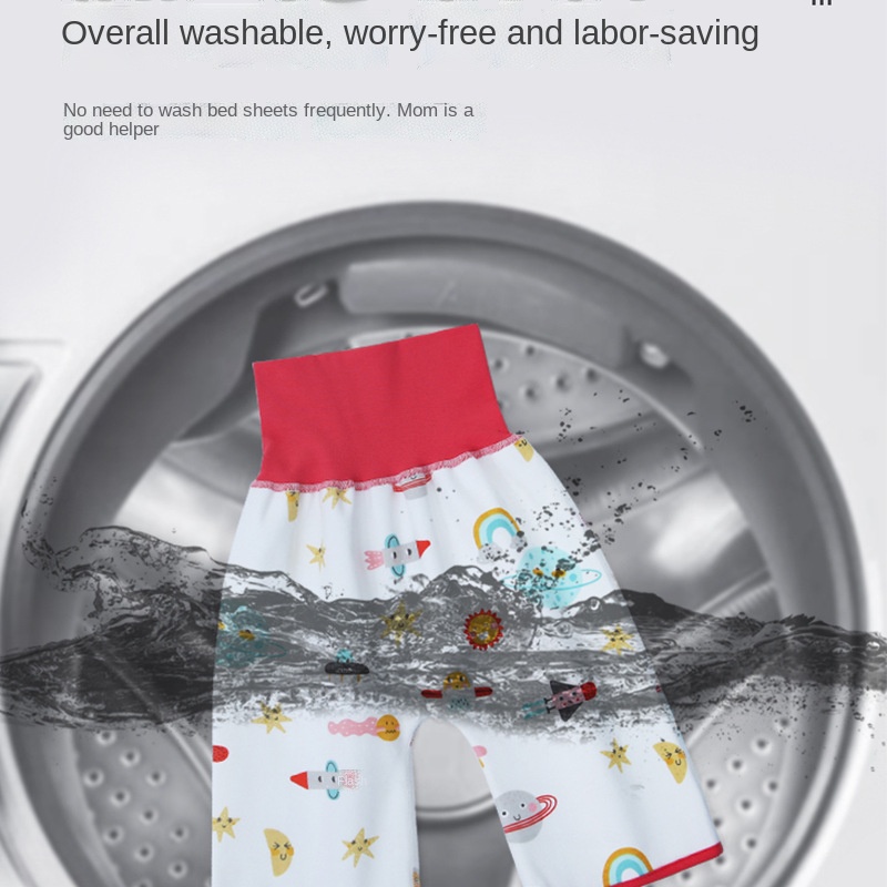 Baby bed wetting proof diaper training pants children&#39;s waterproof washable diaper pants diaper skirt cloth diaper pants