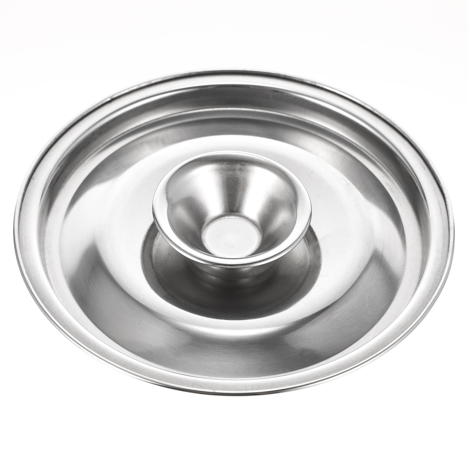 Doitool Universal- deckel Edelstahl Töpfe Pfannen Pfannen runde Topf deckel decken Kochgeschirr Bratpfanne Gusseisen Pfanne 16cm