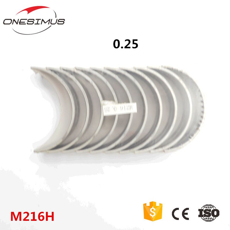 Vilebrequin pour Hino W04D 0.25 M216H | Roulements principaux, vilebrequin 11701-78010 M216H,