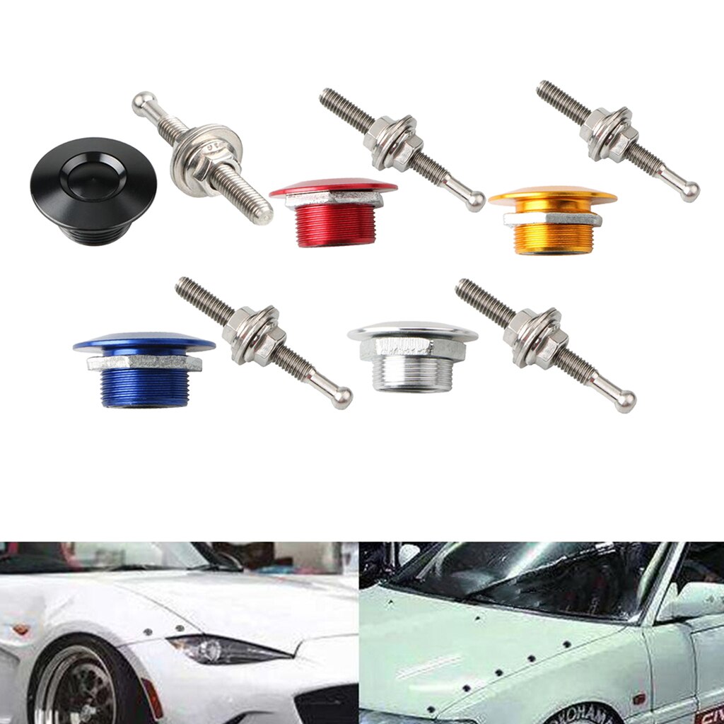 Car Bonnet Pin Hood Pins Lock Diameter 1.18 inch Installation Highly Recommended