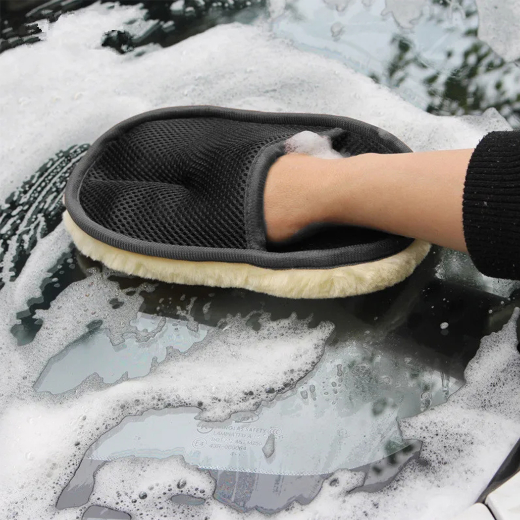 Auto Reinigung Pinsel Reiniger Wolle Weiche Auto Waschen Handschuhe Reinigung Pinsel Motorrad Waschmaschine Pflege Automotive Auto Styling