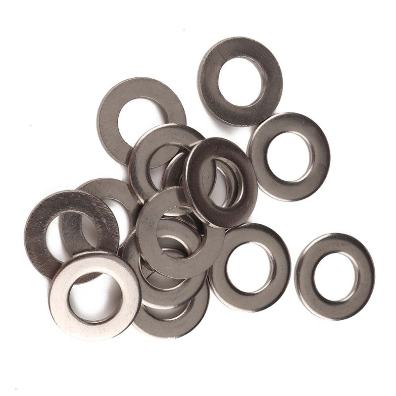 230PCS Stainless Steel Flat Washers Assortent Set Rustproof Washers In