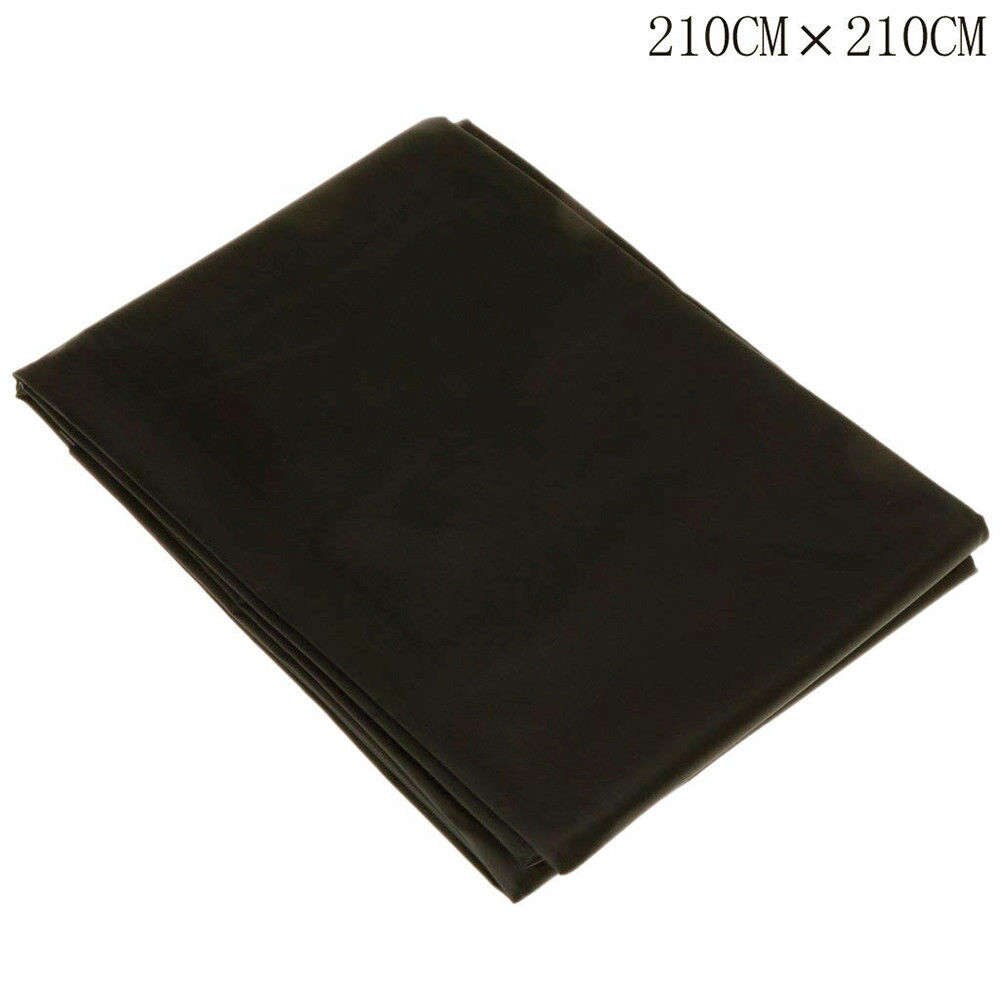 Bettwäsche Blätter PVC Vinyl Matratze Abdeckung Wasserdichte Bettwäsche Erwachsene Spiel Königin König Bettlaken: schwarz / 240x260cm